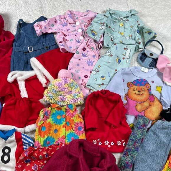 Vintage 18” Doll Clothes Outfit Accessories Bundle Lot - Picture 3 of 5